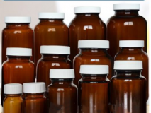 棕色广口玻璃瓶/带聚四氟乙烯衬垫棕色螺口玻璃瓶