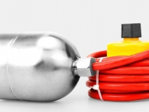 高温不锈钢电缆浮球开关（304不锈钢材质，10米电缆）