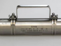 1L不锈钢氢气取样瓶/两端开口采样瓶（不带压力表）